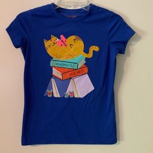 Girls Cat & Jack Shirt - Size 10/12 - Gently used